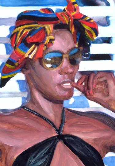 Original Documentary Pop Culture/Celebrity Paintings by Christy Powers