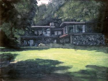 Original Documentary Architecture Paintings by Christy Powers