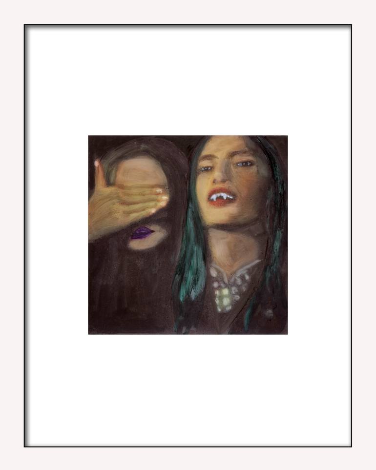 Original Documentary Women Painting by Christy Powers