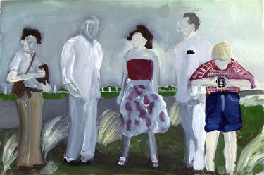Print of Impressionism People Paintings by Christy Powers