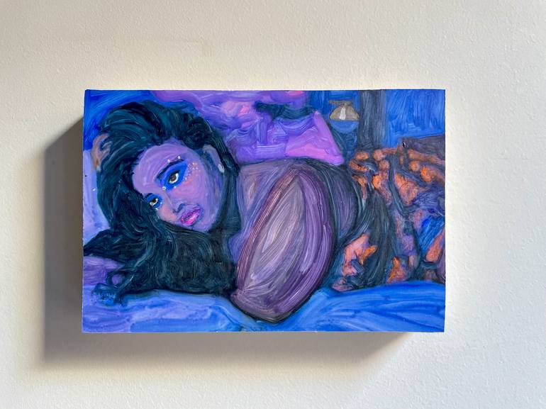 Original Celebrity Painting by Christy Powers