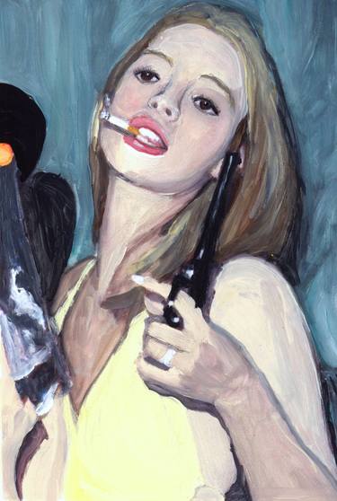 Print of Documentary Pop Culture/Celebrity Paintings by Christy Powers