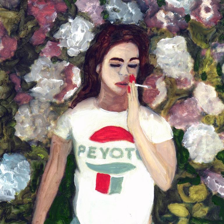 lana del rey painting