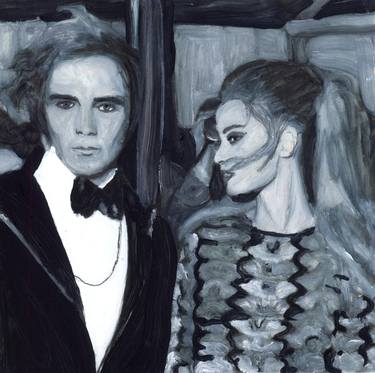 Original Impressionism Pop Culture/Celebrity Paintings by Christy Powers