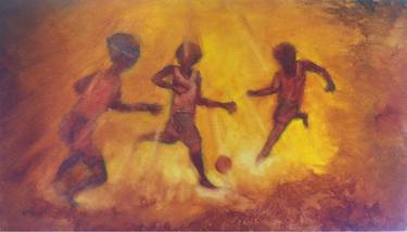 Print of Children Paintings by Lalit Sharma