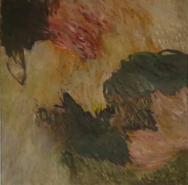 Original Abstract Expressionism Abstract Painting by Anna Schueler