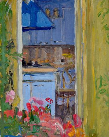 Print of Impressionism Interiors Paintings by Hans Barends