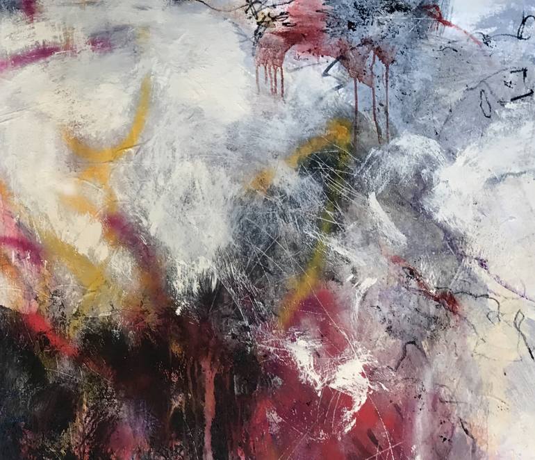 Original Abstract Landscape Painting by Fran McNamara