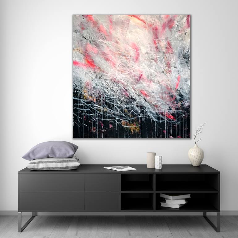 Original Abstract Landscape Painting by Fran Mcnamara