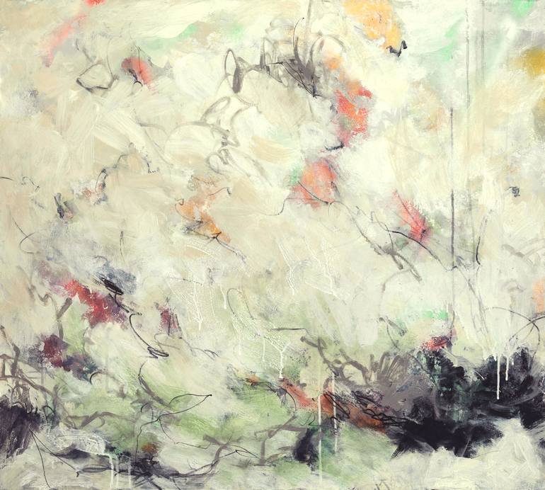 Original Abstract Landscape Painting by Fran McNamara