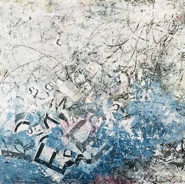 Original Abstract Expressionism Abstract Paintings by Fran McNamara