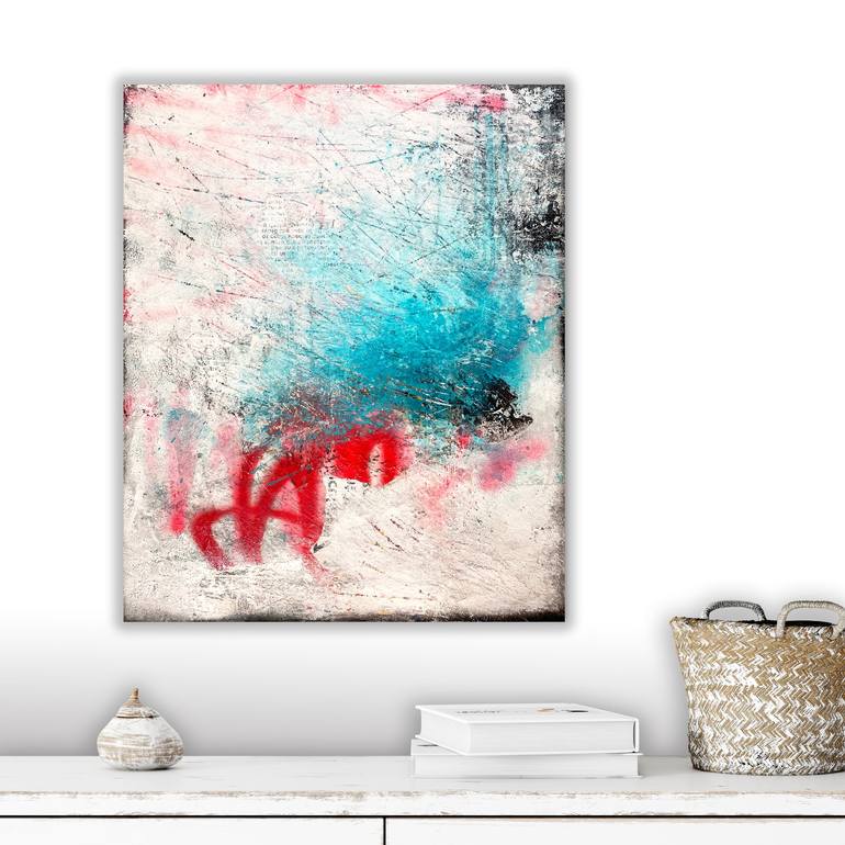 Original Abstract Expressionism Abstract Painting by Fran McNamara