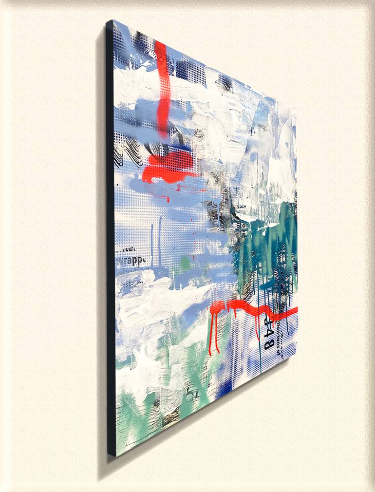 Original Abstract Expressionism Abstract Painting by Fran Mcnamara