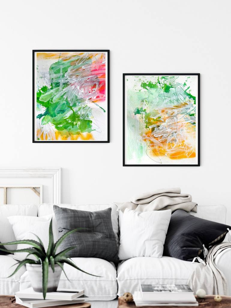 Original Abstract Painting by Fran McNamara