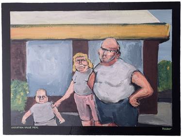 Print of Expressionism Family Paintings by Paul Volker
