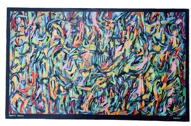 Original Abstract Expressionism Abstract Paintings by Paul Volker