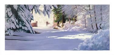 Original Impressionism Landscape Painting by Sandra Lamb
