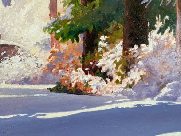 Original Impressionism Landscape Painting by Sandra Lamb