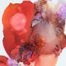 details: alcohol ink and textures