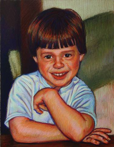 Print of Realism Children Drawings by Kenneth Cobb