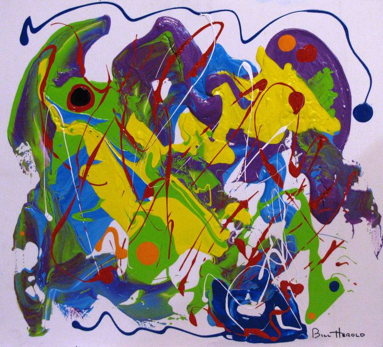Print of Abstract Paintings by Bill Herold