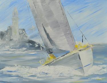 Print of Impressionism Sports Paintings by Lebateau --