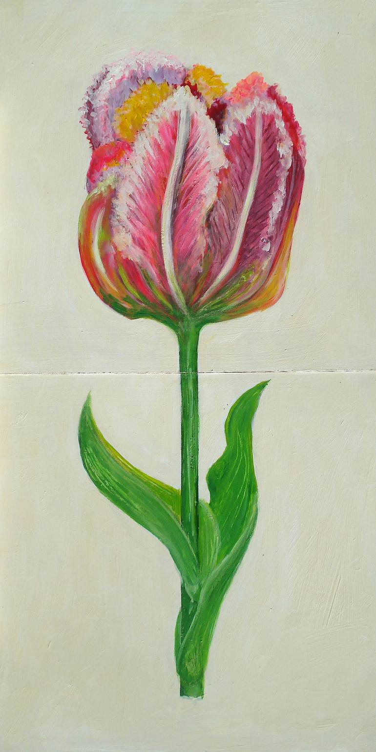 Original Figurative Botanic Paintings by Lebateau Art