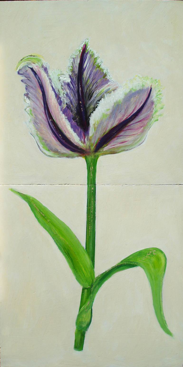 Original Figurative Botanic Paintings by Lebateau Art