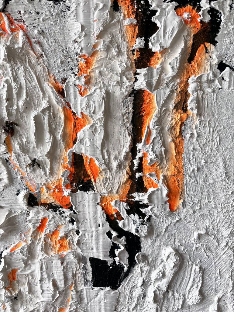 Original Abstract Expressionism Abstract Painting by Danie Wood