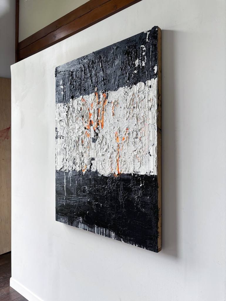 Original Abstract Expressionism Abstract Painting by Danie Wood