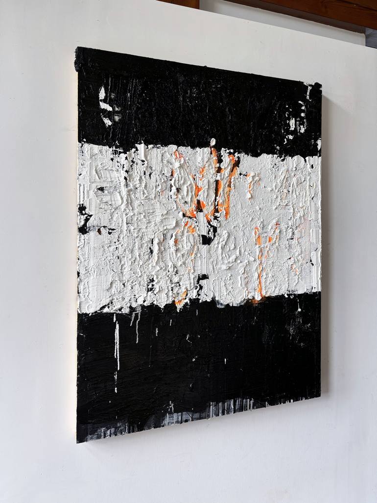 Original Abstract Expressionism Abstract Painting by Danie Wood