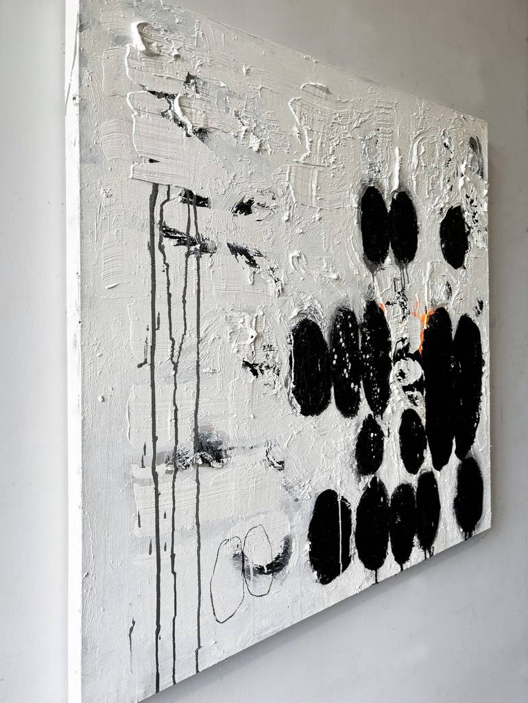 Original Abstract Expressionism Abstract Painting by Danie Wood