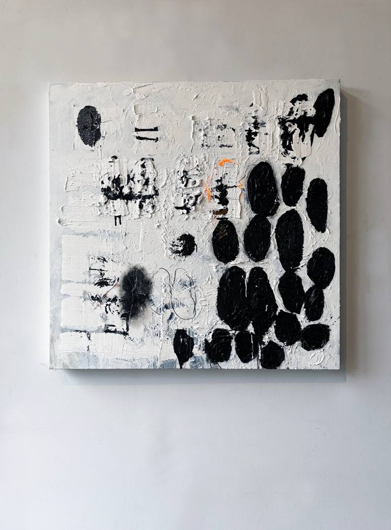 Original Abstract Expressionism Abstract Painting by Danie Wood