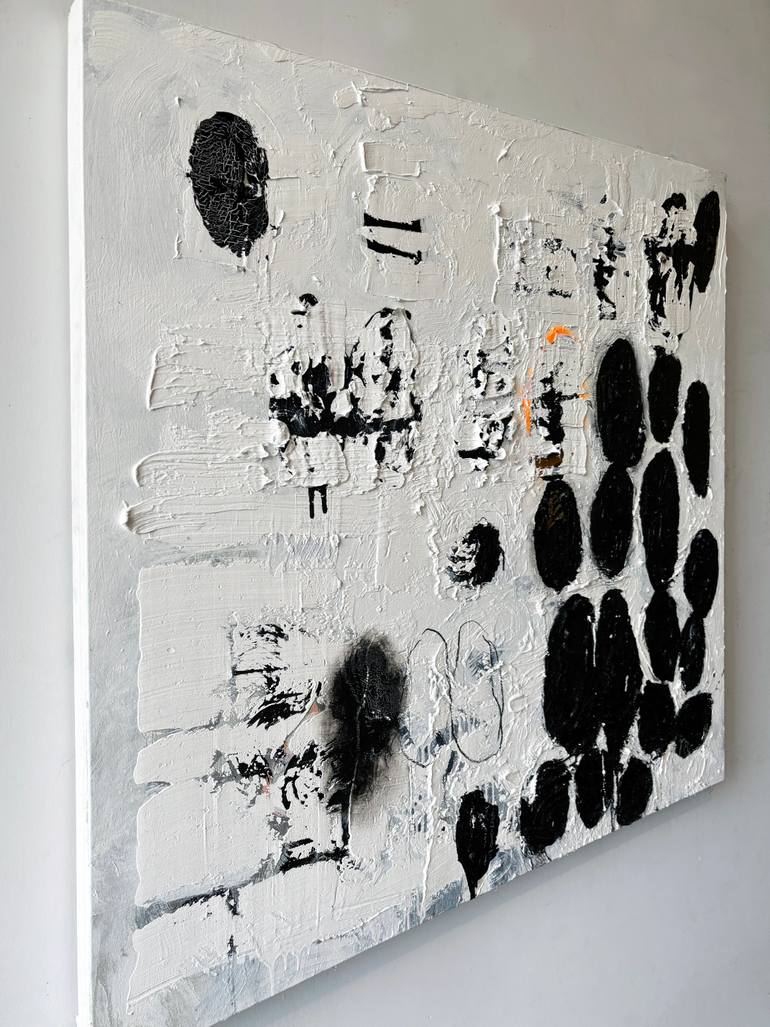 Original Abstract Expressionism Abstract Painting by Danie Wood