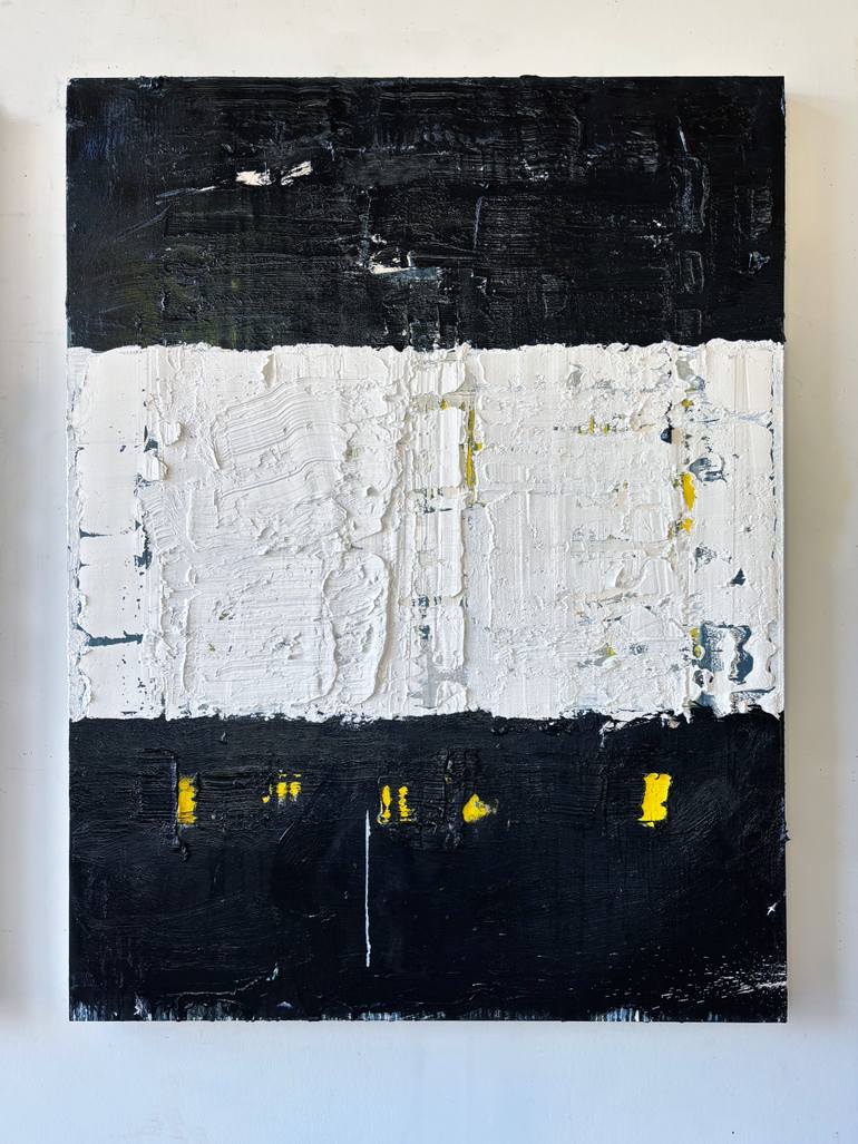 Original Abstract Expressionism Abstract Painting by Danie Wood