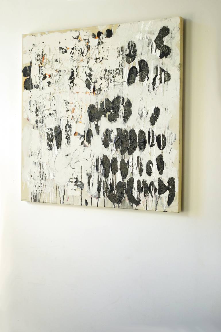Original Abstract Expressionism Abstract Painting by Danie Wood
