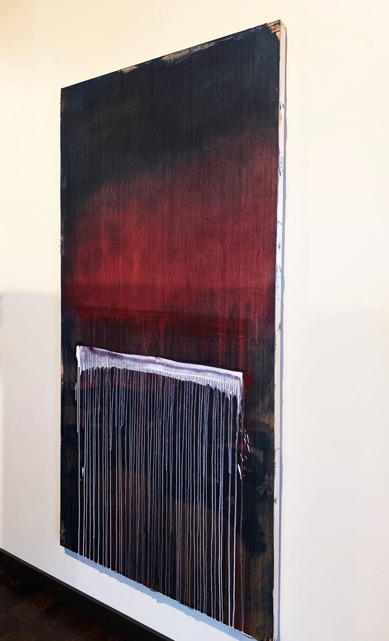 Original Abstract Expressionism Abstract Painting by Danie Wood