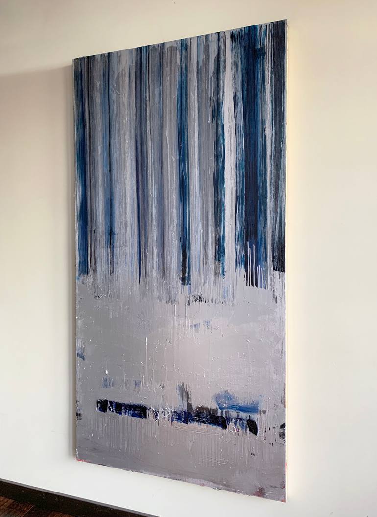 Original Abstract Expressionism Abstract Painting by Danie Wood