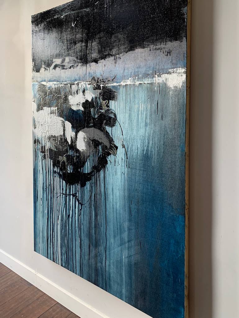 Original Abstract Expressionism Abstract Painting by Danie Wood