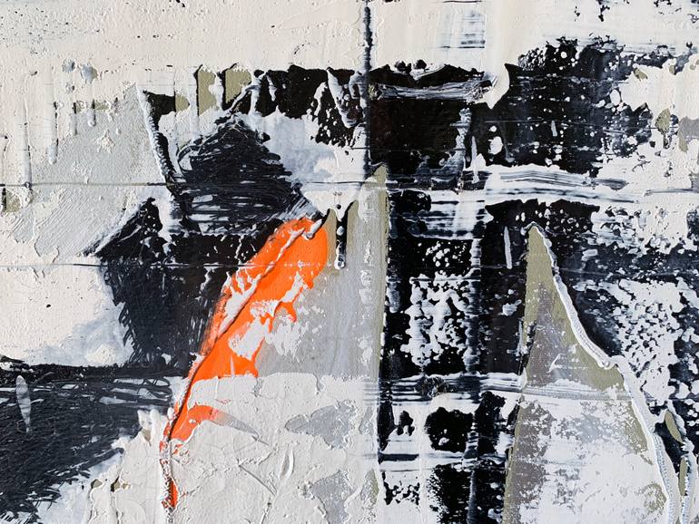 Original Abstract Expressionism Abstract Painting by Danie Wood