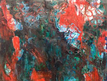 Original Abstract Expressionism Abstract Paintings by Philip Lugo