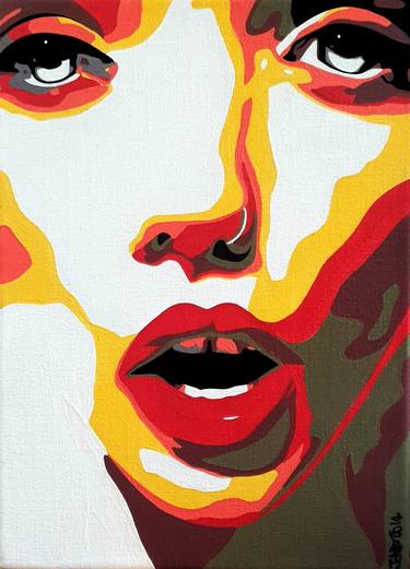 Girl Number 1 - Lara Stone Inspired Close-up Portrait thumb