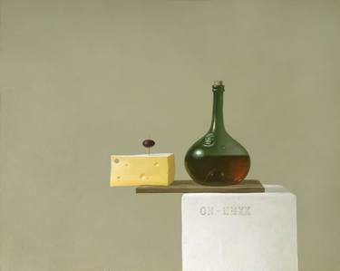 Print of Figurative Still Life Paintings by Alex Maximilian On