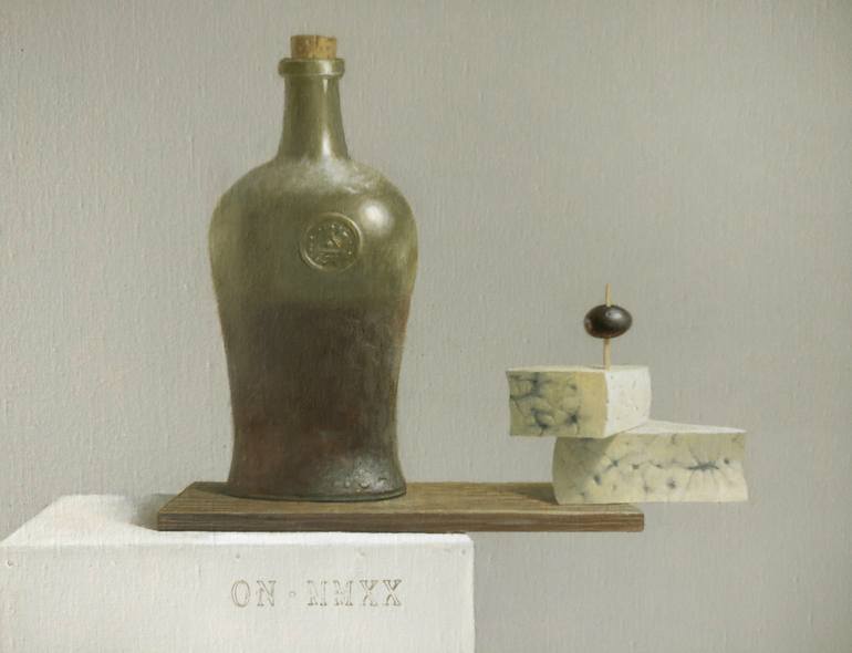 Original Figurative Still Life Painting by Oleg  Nourpeissov