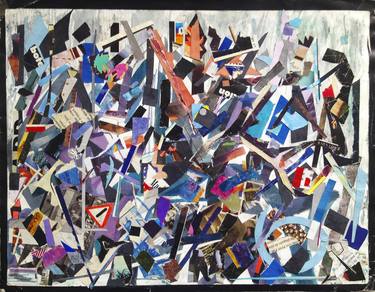 Print of Abstract Cities Collage by Fabian Giles