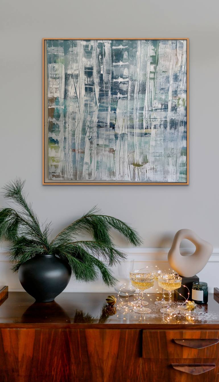 Original Abstract Expressionism Abstract Painting by Trish Monahan