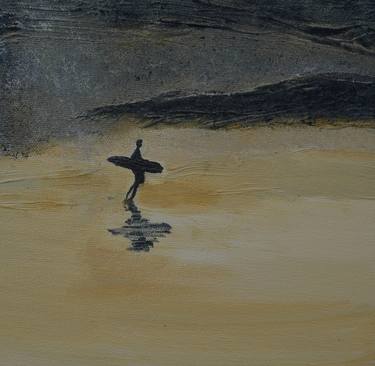 Print of Figurative Beach Paintings by Sara Gardner