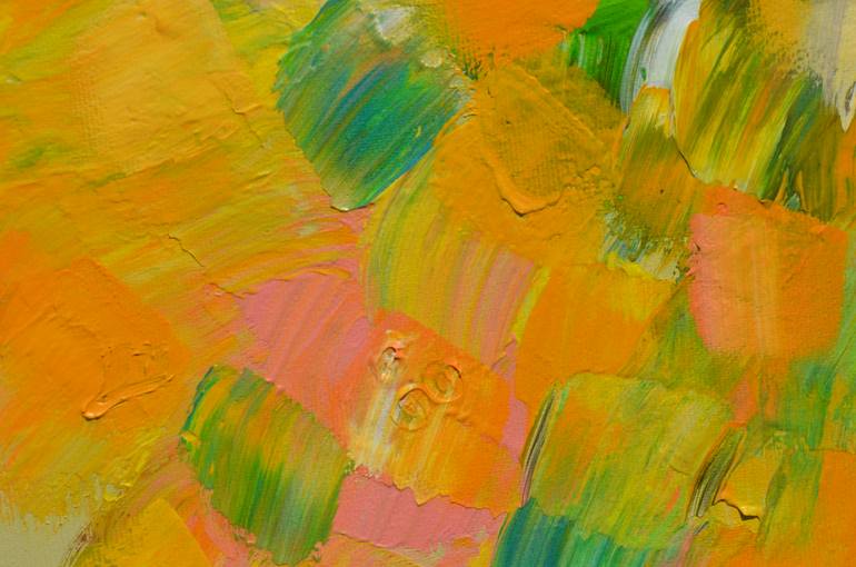 Original Abstract Expressionism Abstract Painting by Sara Gardner
