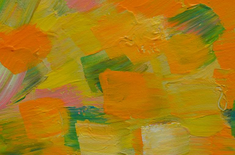 Original Abstract Expressionism Abstract Painting by Sara Gardner