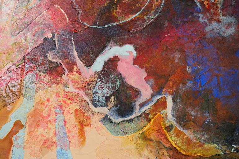 Original Abstract Expressionism Abstract Painting by Claire Brewster